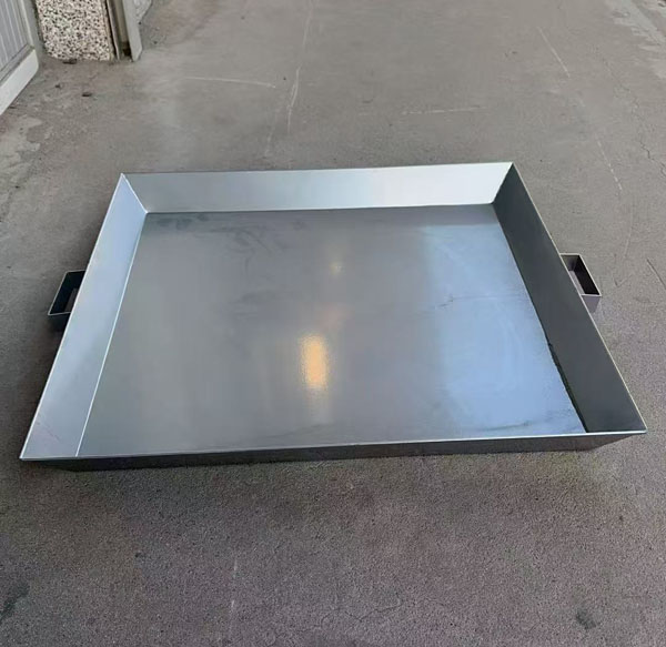 Cement beto slump cone tray