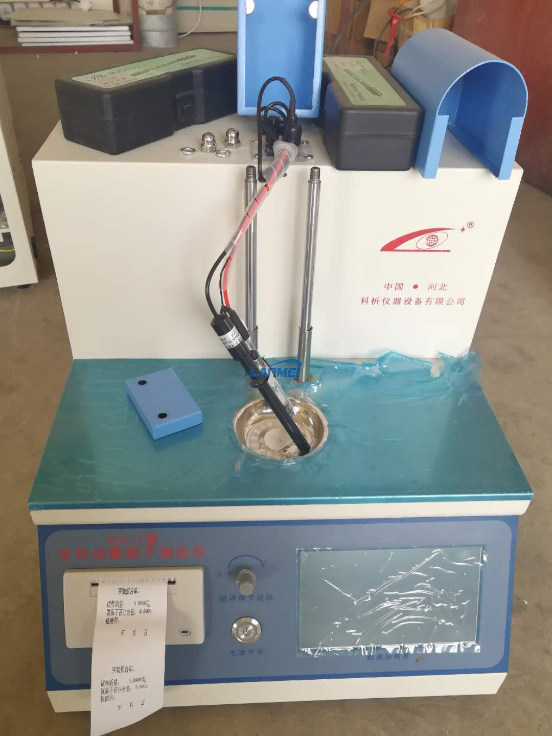 Automatic chlorine ion meter