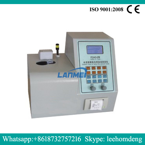 Automatic kubuntu Calcium oxide tester